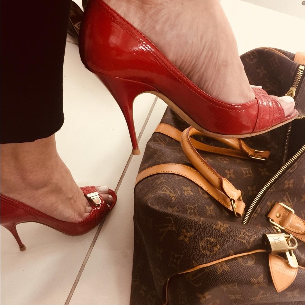 Givenchy Red Patent